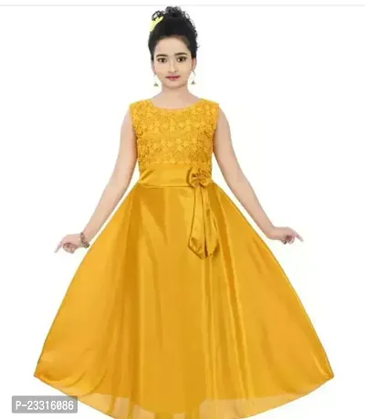 Stylish Silk Blend Frocks For Girl