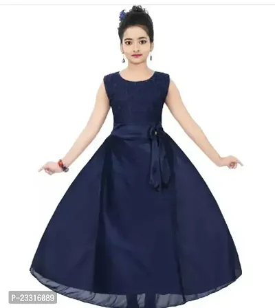 Stylish Silk Blend Frocks For Girl-thumb0