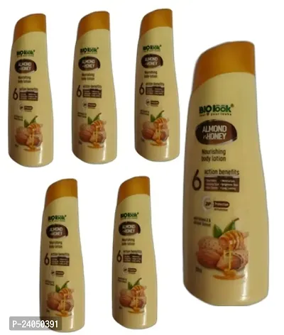 Yash Honey  Almond Herbal Body Lotion (Pack of 06)(20ml x 6)