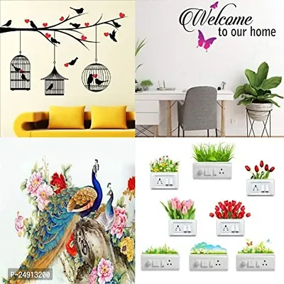 Beautiful Wall Stickers, Set Of 4-thumb2