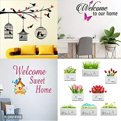 Beautiful Wall Stickers, Set Of 4-thumb2