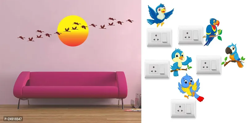 Beautiful Wall Stickers, Set Of 5-thumb0