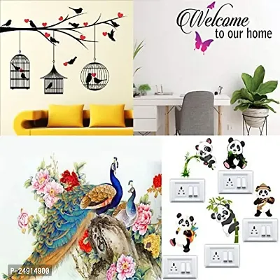 Beautiful Wall Stickers, Set Of 4-thumb2