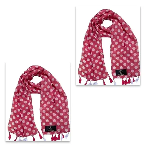 Elite Chiffon Scarf For Women Pack Of 2