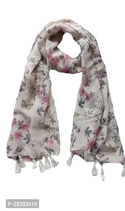 Elite Multicoloured Twill Printed Stole For Women-thumb0