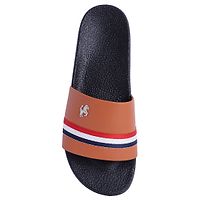 Brown  Black Synthetic Casual Stylish Slide Slippers for Men-thumb3