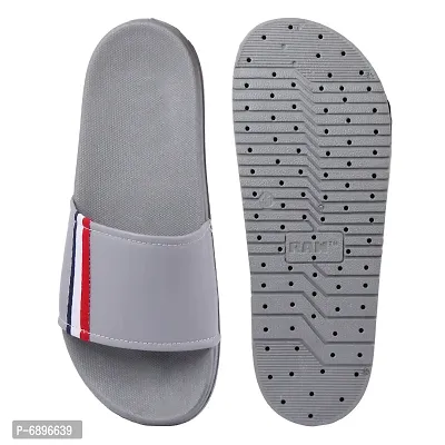 Grey Rexine Flip Flops For Men-thumb4