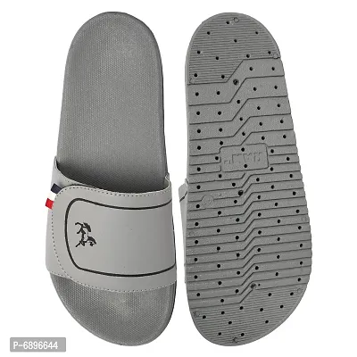 Grey Rexine Flip Flops For Men-thumb4