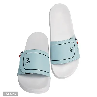 Blue Rexine Flip Flops For Men-thumb5