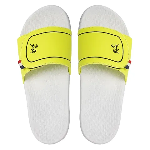 Stylish &amp; Trendy Rexine Flip Flops Slippers / Sliders For Men