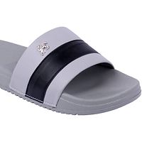 Grey Rexine Flip Flops For Men-thumb2
