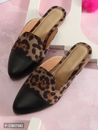 Elegant Multicolor Rexine Solid Fashion Flats For Women