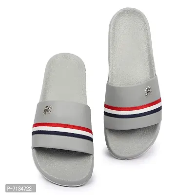 Shoe Mate Boy's Grey Flip Flop - 8 UK-thumb0