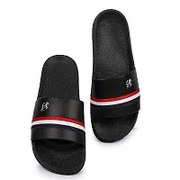 PERY-PAO Men's Combo Pack of 2 Flip-Flops Multicolour-thumb1