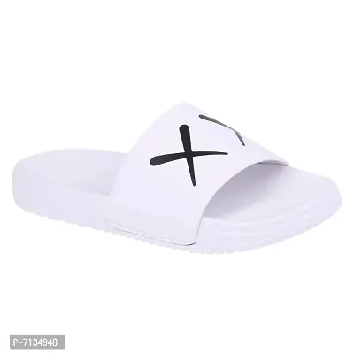 PERY-PAO Mens Combo Comfort Sliders White, Brown, Red, Black, Grey Boys Flip-Flops-thumb3