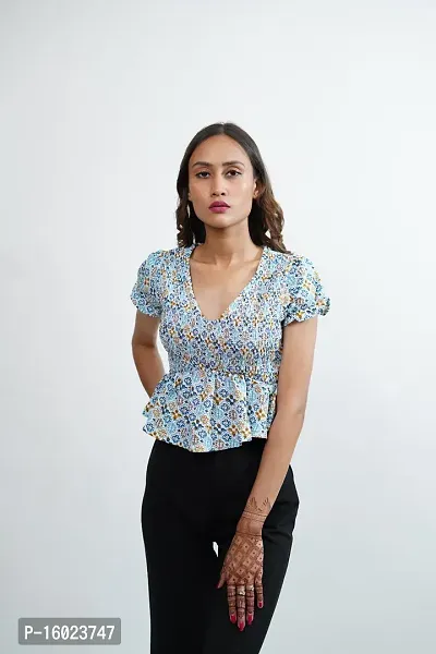 Stylish Fancy Cotton Top For Women