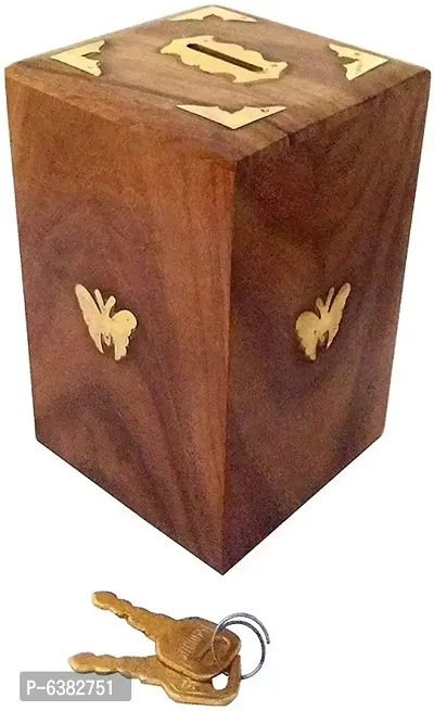 Royal Handicrafts Sheesham Wood M,4 x 4 x 6 Inches-thumb4