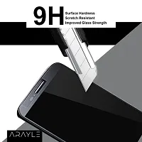 ARAYLE.IN Compatible with Realme C3 Tempered Glass 6.5 inch Anti Scratch (9H) Drop Resistant,Scratch Resistant Full Coverage HD + Clear Transparent Guard with Easy Installation Kit (Pack Of 2)-thumb3