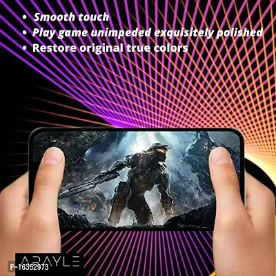 ARAYLE.IN Compatible with Realme C3 Tempered Glass 6.5 inch Anti Scratch (9H) Drop Resistant,Scratch Resistant Full Coverage HD + Clear Transparent Guard with Easy Installation Kit (Pack Of 2)-thumb3