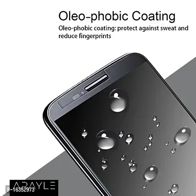 ARAYLE.IN Compatible with Realme C3 Tempered Glass 6.5 inch Anti Scratch (9H) Drop Resistant,Scratch Resistant Full Coverage HD + Clear Transparent Guard with Easy Installation Kit (Pack Of 2)-thumb5