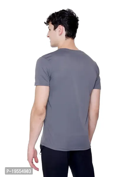 Stylish fit Sports Summer T-shirt For Men-thumb2