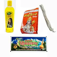 Hanuman Chola with Silver Bark Sindoor,janau, Chameli Oil,festive Occassions Pack of 1-thumb2