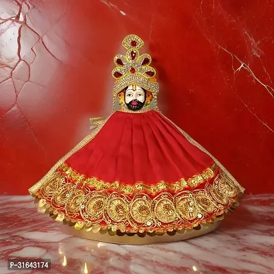 Religious Khatu Shyam Baba Vastra  Red _4no.