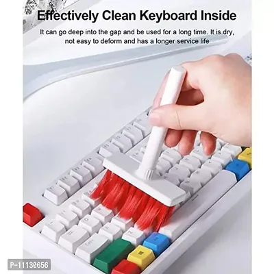 JNSM Keyboard Cleaner, Laptop Keyboard Cleaner Kit,5 in 1 Keyboard Cleaning Brush, Keyboard Cleaner Tool, Dust Cleaner, Keyboard Cleaner Kit Combo,for Earphone Airpods Desktop-thumb5