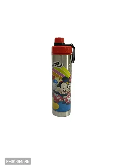 Cartoon Printed Stainless Steel Water Bottle For Kids-thumb0