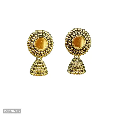 Oxidised Antic Gold Trendy  Royal Jhumki for Daily wear, Party, Wedding or any other Festival for Girls  Women Earrings