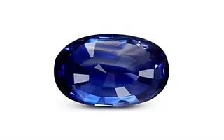 CruzStone 5.00 Ratti Blue Sapphire Stone Original Certified AAA+ Quality Neelmani Loose Stone for Ring Pendant and All Jewelry Purpose-thumb1