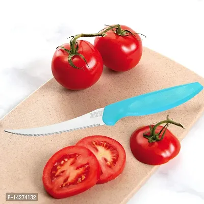 Kitchen Knife Set of 4 Packs Pointed Knife;Steak Knife; Utility Knife  Tomato Knife for Cutting, Peeling, Slicing, Mincing, Dicing, Chopping  More-thumb4