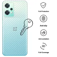 eZell Back Screen Protector Skin for OnePlus NORD CE 2 LITE, 3D Back Skin Carbon Fiber Ultra-Thin Protective Film (2 Packs) Transparent Back Cover for OnePlus NORD CE 2 LITE with Dry and Wet Wipes-thumb3