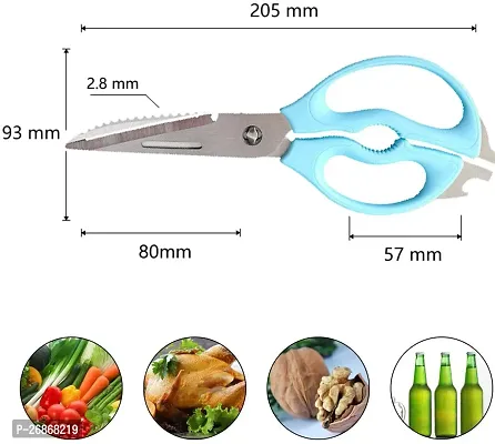 King Gary Kitchen Shears Heavy Duty Multi-Functional Scissor/ Knife Utility Come Apart Kitchen Shears for Cutting Chicken Meat Fish Foods Herbs Vegetables  Fruits-thumb4