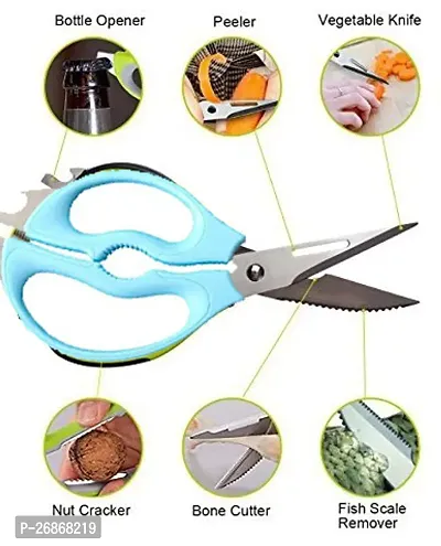 King Gary Kitchen Shears Heavy Duty Multi-Functional Scissor/ Knife Utility Come Apart Kitchen Shears for Cutting Chicken Meat Fish Foods Herbs Vegetables  Fruits-thumb3