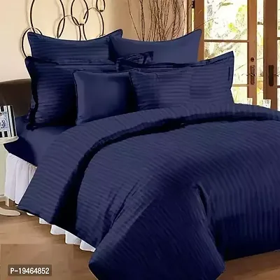 Stylish Cotton Double Bedsheet with 2 Pillow cover-thumb0