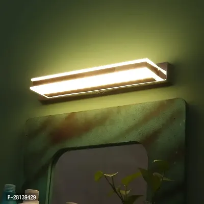 FRUGLOWtrade; LED Mirror Wall Light Bathroom Light Indoor Deacute;cor Lights 9 Watts -Cool White- Crome