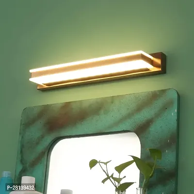 FRUGLOWtrade; Wall Lights LED Lights for Bathroom Light Indoor Deacute;cor Lights 9 Watts -Warm White- Matt Glod