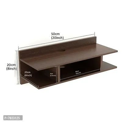 TV Cabinet Wall Shelves | Smart LED TV Unit Wooden Set Top Box Stand | TV Stand Wall Shelf | Furniture - Ideal Upto 32 LED TV-thumb5