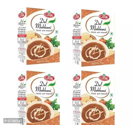 Pure Premium Spices No Preservatives No Artificial Colour Or Flavour Secret Of Punjabi Ready to Eat Meal Fresh Dal Makhani Masala Powder Combo Pack Of 4 ( 100gm ) Each Pack-thumb0
