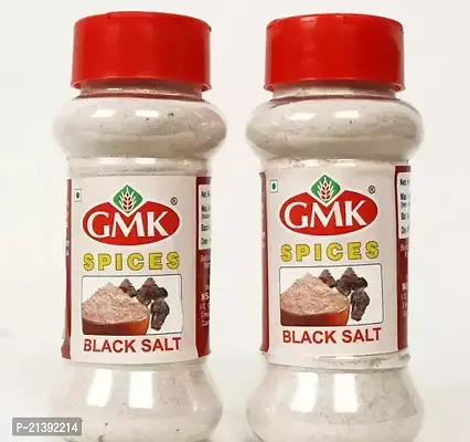 Natural Black Salt Sprinkler - Pack of 2 - 90 g Each-thumb0