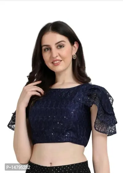 Trendy Women Net Stitched Blouses