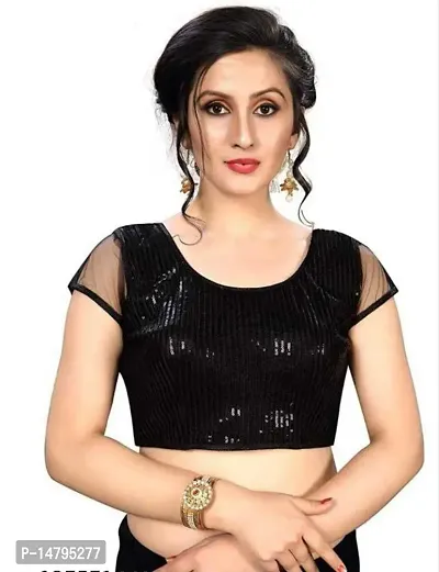 Trendy Women Georgette Stitched Blouses-thumb0