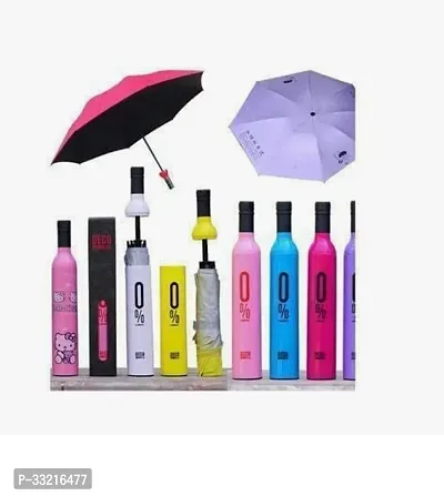 Useful Bottle Shape Umbrella Pack of 1 Assorted