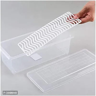 3-Piece Fridge Storage Box Set with Drain Plate for Fresh Food Storage 1500ML-thumb4