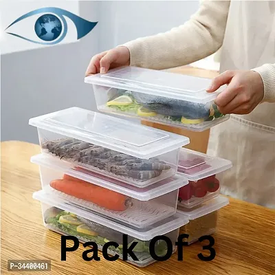 Freshness-Guard Fridge Storage Containers 3-Piece BPA-Free Set for Produce-thumb0