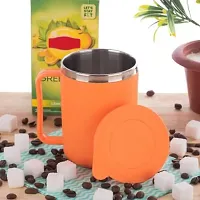 Useful Plastic Stainless Steel Insulated Thermoware Tea Coffee Mug-thumb1