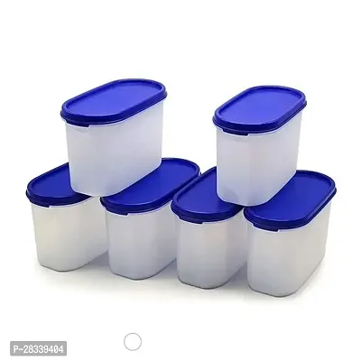 Useful Plastic Modular Air Tight Containers Storage Jar-1000 ml, Pack Of 6-thumb3