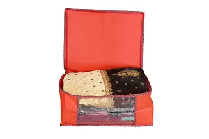 Saree cover Red set of 6-thumb2