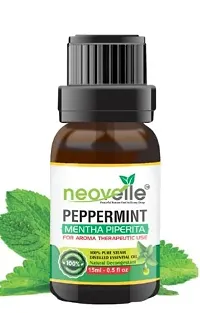 Natural Lemon Essential Oil -15Ml, Peppermint Essential Oil -15Ml With Teatree Essential Oil -15Ml (45Ml-Pack Of 3)-thumb2